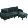 Bed Bath & Beyond Modern Emerald Sofa 30.5" 3 Seater