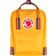 Fjällräven Kånken Rainbow Mini - Warm Yellow/Rainbow Patter