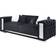 Acme Furniture Trislar Black Sofa 94" 3 Seater