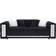 Acme Furniture Trislar Black Sofa 94" 3 Seater