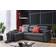 Carryhome Monson Dark Gray Sofa 240cm 3-Sitzer