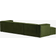 Kave Home Blok Dark Green Sofa 330cm 4-Sitzer