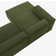 Kave Home Blok Dark Green Sofa 330cm 4-seter