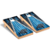 Skip's Garage Carolina Panthers NFL Football Triangle Cornhole Board Set