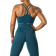 ICANIWILL Define Seamless Scrunch Sports Bra - Dark Teal