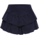 City Chic Amina Frill High Waist Mini Short Plus Size - Navy