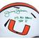 Fanatics Authentic Jimmy Johnson Miami Hurricanes Autographed Riddell Lunar Speed Replica Helmet with "Its All About the U'' Inscription