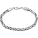 Kuzzoi Basic Byzantine Chain Bracelets - Silver