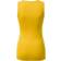 DOUBLJU Sleeveless Satin Ruched Hem Tank Top - Mustard