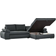 Smart Ibby Right Grey Sofa 294cm 3-Sitzer