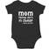 AW Fashions Mom Thinks She In Charge. That So Cute Love My Mommy Cute One-Piece Infant Baby Bodysuit