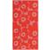 Marimekko Unikko Badezimmerhandtuch Blau, Orange (180x96.5cm)