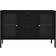 vidaXL Sideboard Black Sideboard 41.3x27.6"