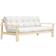 Karup Design 282930 White Sofa 218cm 3-Sitzer