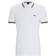 Hugo Boss Stretch Cotton Slim Fit Curved Logo Polo Shirt - Natural