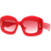 SA106 Classy Sunglasses Red