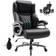 Coolka Big and Tall Black Office Chair 48"