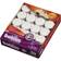 Bolsius Unscented Tea Lights White Candle 0.7" 40