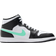 Nike Air Jordan 1 Mid M - White/Black/Green Glow