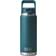 Yeti 26 oz. Rambler Bottle with Color-Matched Straw Cap, Agave Teal Green