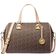 Michael Kors Grayson Medium Empire Signature Logo Satchel - Brown