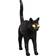 Seletti Jobby The Cat - Black Table Lamp 18.1"