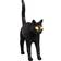 Seletti Jobby The Cat - Black Tischlampe 46cm