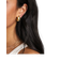 ASOS DESIGN Molten Stud Earrings - Gold