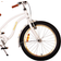 TPFSports Miracle Cruiser Children's Bicycle Girls 20 Inch Backpedal + Handbrake - White