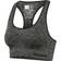 Hummel Cana Seamless Sports Bra Women - Black Melange