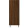 vidaXL Engineered Wood Brown Oak Bücherregal 90cm