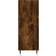 vidaXL Engineered Wood Smoked Oak Bokhylle 90cm