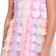 The Children's Place Girl's Rainbow 3D Butterfly Mesh Fit And Flare Dress - Bright Pink