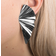 Dyrberg/Kern Plisea Earrings - Silver