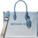 Michael Kors Mirella Medium Ombré Logo Tote Bag - Denim