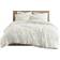 Intelligent Design Malea Shaggy Duvet Cover White (228.6x228.6)