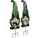 Northlight St Patrick's Day Gnomes Garden Stakes 2pcs