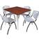 Regency Kahlo Cherry Dining Set 48x48" 5