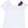 Marc Jacobs Kid's Bow Detail Logo Print T-shirt - White