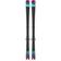 Salomon Addikt Piste Skis + Z12 GW F80 Bindings - White/Blue