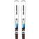 Salomon Addikt Piste Skis + Z12 GW F80 Bindings - White/Blue