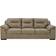 Ashley Maderla 96 Brown Faux Leather Sofa 96" 3 Seater
