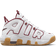 Nike Air More Uptempo GS - White/Gum Light Brown/Team Red