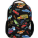 Obosoe Cartoon Car Print Backpack - Black