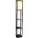 Lalia Home Column Black Floor Lamp 62.8"