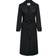 Only Line Long Trenchcoat - Black