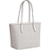 Coach Mini City Tote In Signature Canvas - Gold/Chalk/Glacierwhite