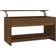 vidaXL Engineered Wood Brown Oak Coffee Table 19.7x40.2"