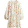 H&M Tie-Detail Dress - White/Floral