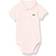 Lacoste Boy's Organic Cotton Pique Bodysuit Box Set - Light/Pastel Pink